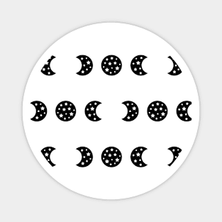 Triple Goddess Moon Phases Magickal Design Magnet